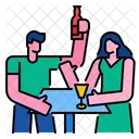 Couple Celebration Couple Celebration Icon