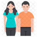 Couple Character  Icon