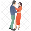 Couple Dance Happy Couple Couple Fun Icon