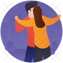 Couple Dance Dancing Pose Couple Love Icon