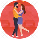 Couple Dance Romantic Couple Couple Posing Icon