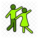 Couple Dancing Romance Love Icon