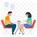 Couple Discussion Icon