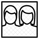 Couple Frame  Icon