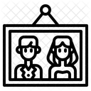 Couple Frame  Icon
