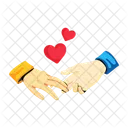 Couple Hands  Icon