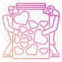 Couple Hold Love Jar  Icon