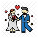 Couple Holding Hands  Icon