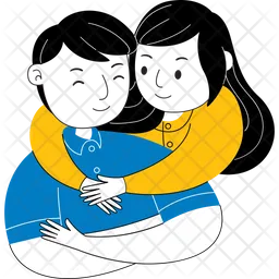 Couple Hug  Icon