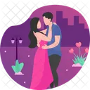 Couple hug  Icon
