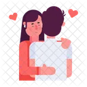 Couple Hug  Icon