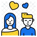 Couple Love Man Icon
