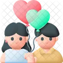 Couple Love Man Icon