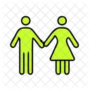 Couple Love Partnership Icon