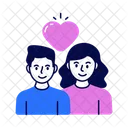Couple Love Man Icon