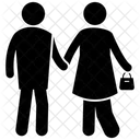 Couple Newlywed Lovers Icon