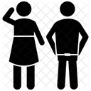 Couple Newlywed Lovers Icon