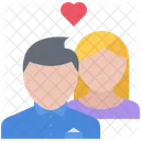 Couple People Heart Icon