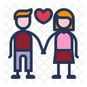 Valentine Day Romance Relationship Icon