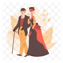Victorian Elegant Fashion Icon