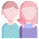 Couple In Love Partners Icon