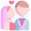 Couple Couple Kiss Kissing Icon