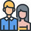 Couple Husband Wife Icon