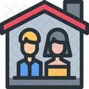 Couple Couple Home Home Icon