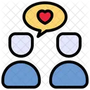 Conversation Communication Love Icon