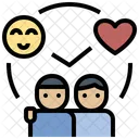 Best Friend Couple Friendship Icon