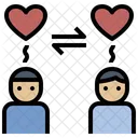 Couple Friendship Homosexual Icon