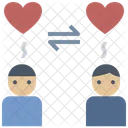 Couple Friendship Homosexual Icon