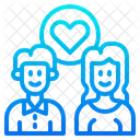 Couple Romance Valentine Icon