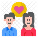 Couple Romance Valentine Icon