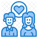 Couple Romance Valentine Icon