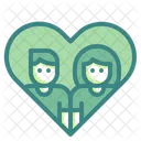 Couple Heart Lover Icon