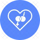 Female In Love Male Icon