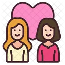 Couple Man Together Icon