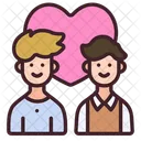 Couple Together Woman Icon
