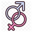 Couple Women Lover Icon