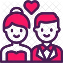 Bride Couple Groom Icon