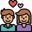 Couple  Icon