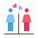 Couple  Icon