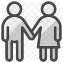 Couple People Courtship Icon