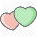 Couple Day Greetings Icon