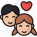 Couple Happy Lover Icon