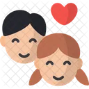 Couple Happy Lover Icon