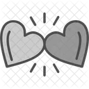 Couple Dating Hearts Icon