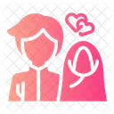 Couple Wedding Couple Hug Icon