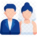 Couple Wedding Marriage Icon